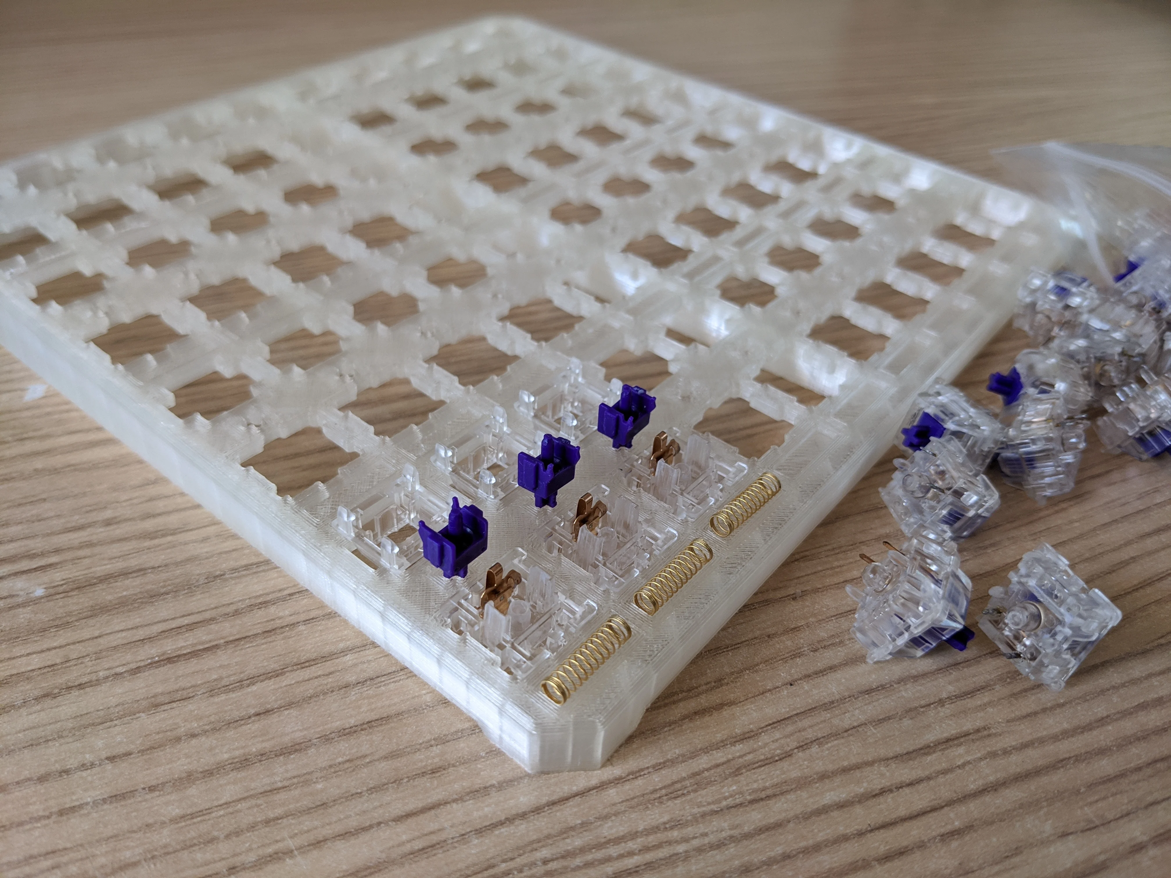 Mechanical keyboard MX switch lube station