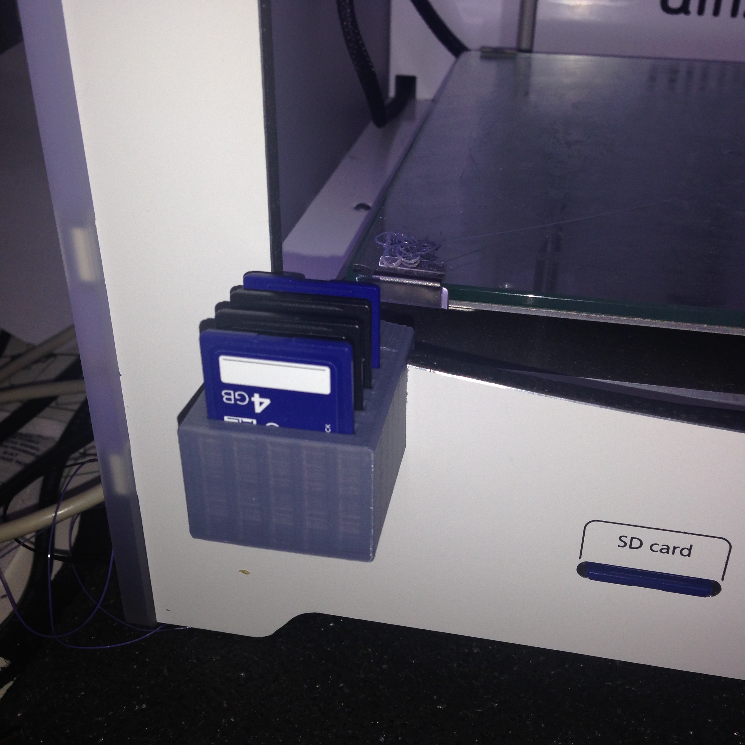Ultimaker2 sdcard holder