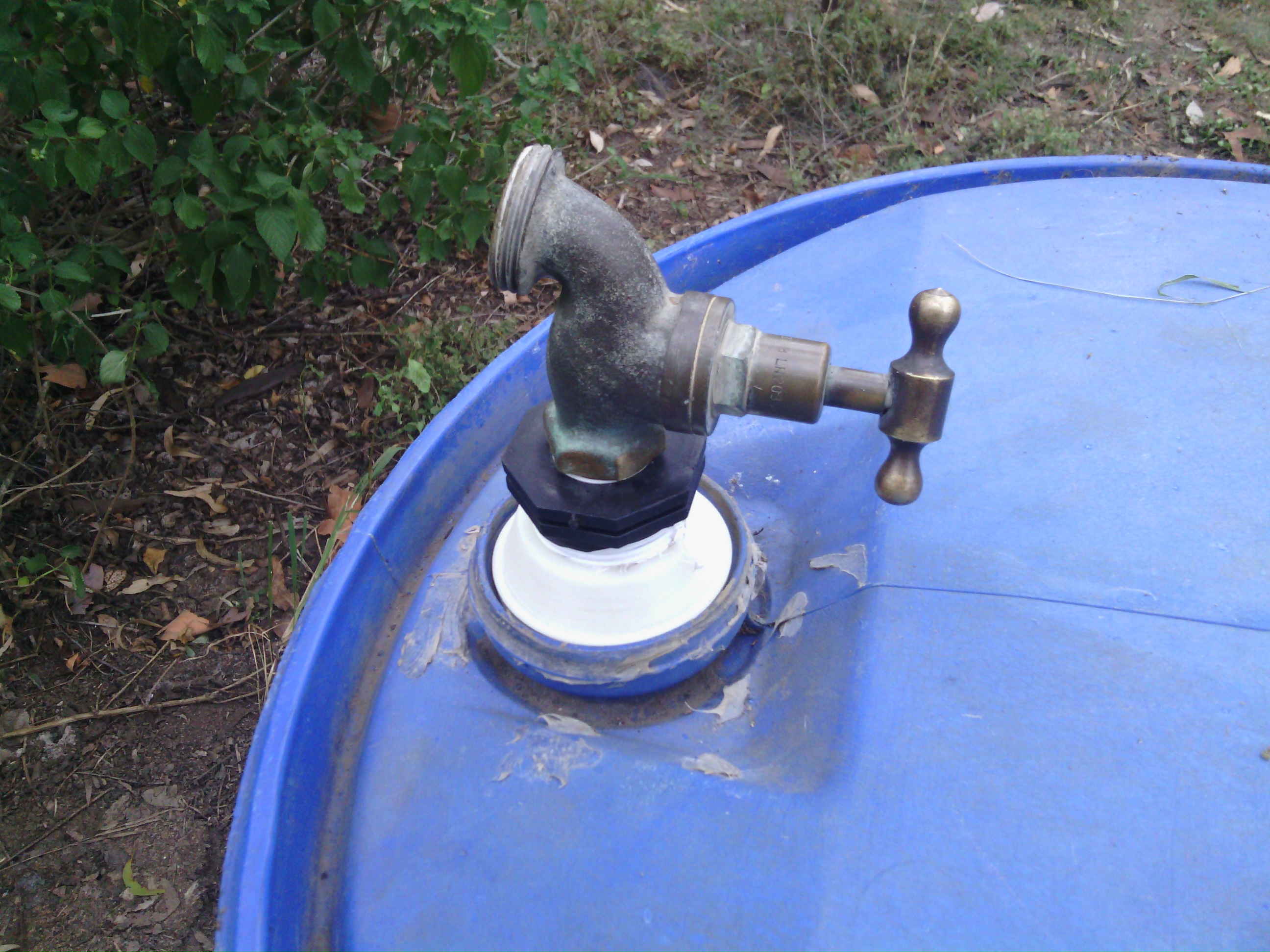 Plastic drum - BSP adapter