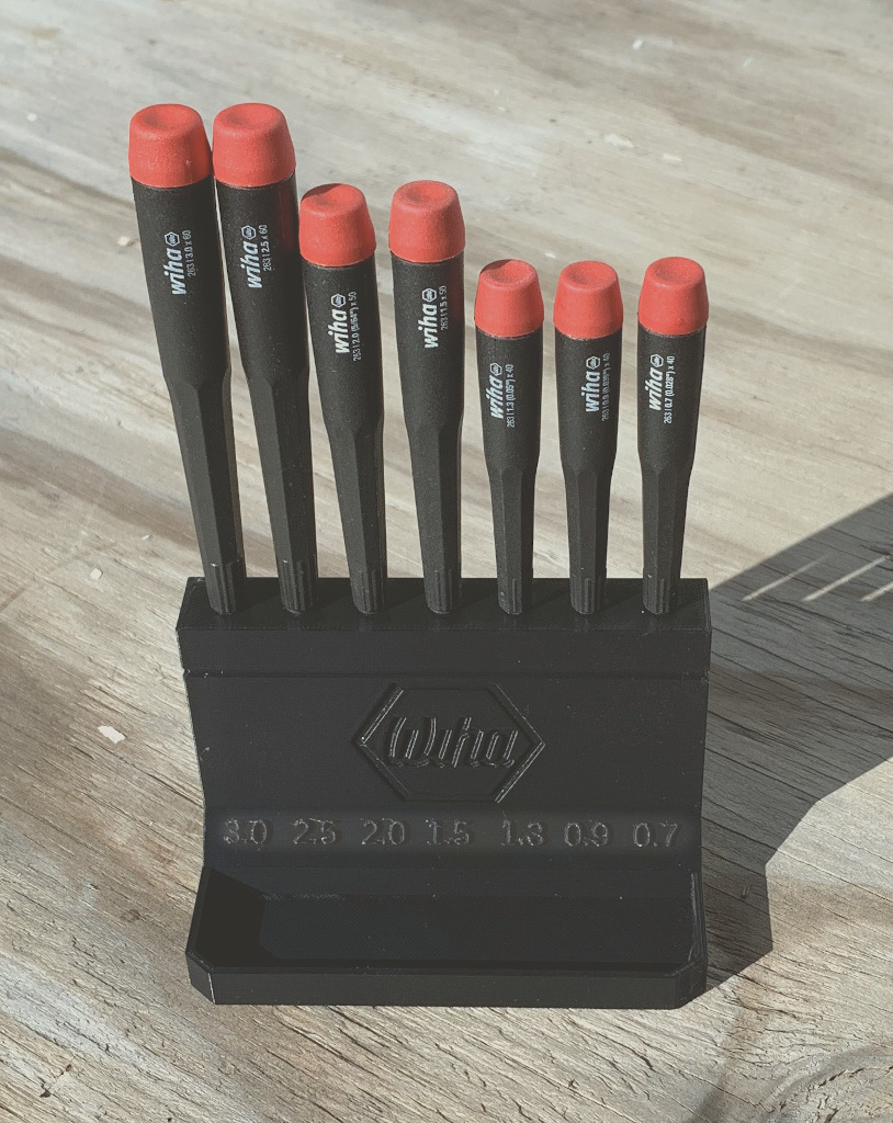 UFS-109A WIHA 26390 Precision Screwdriver Metric Hex Holder