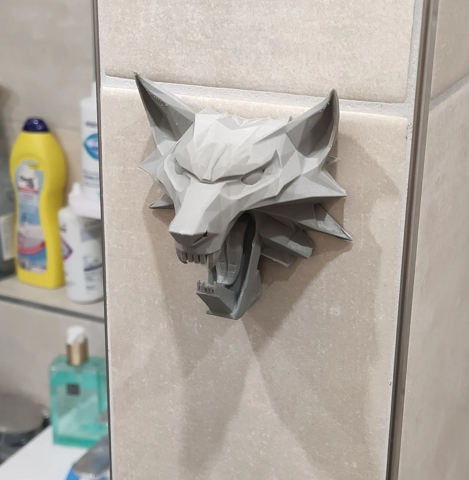 Witcher towel hook/key holder (full)
