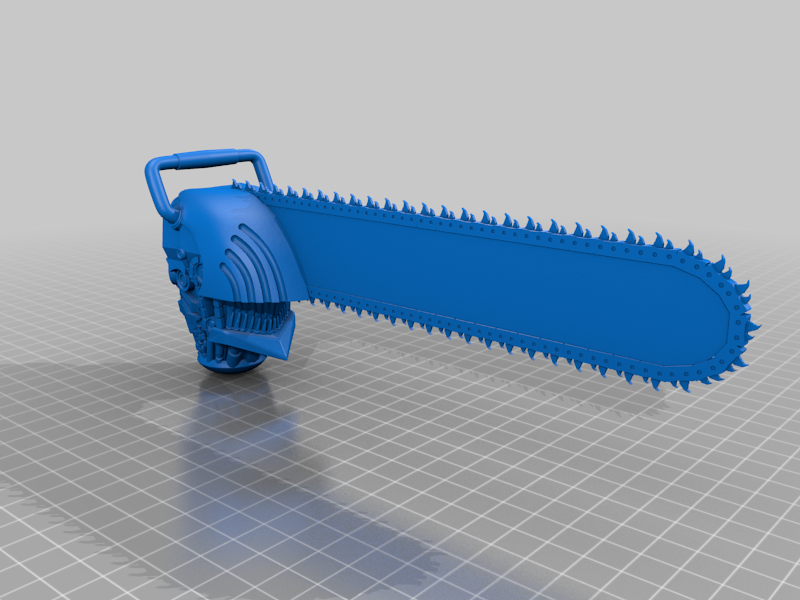 Chainsaw Man Head, Different Saw