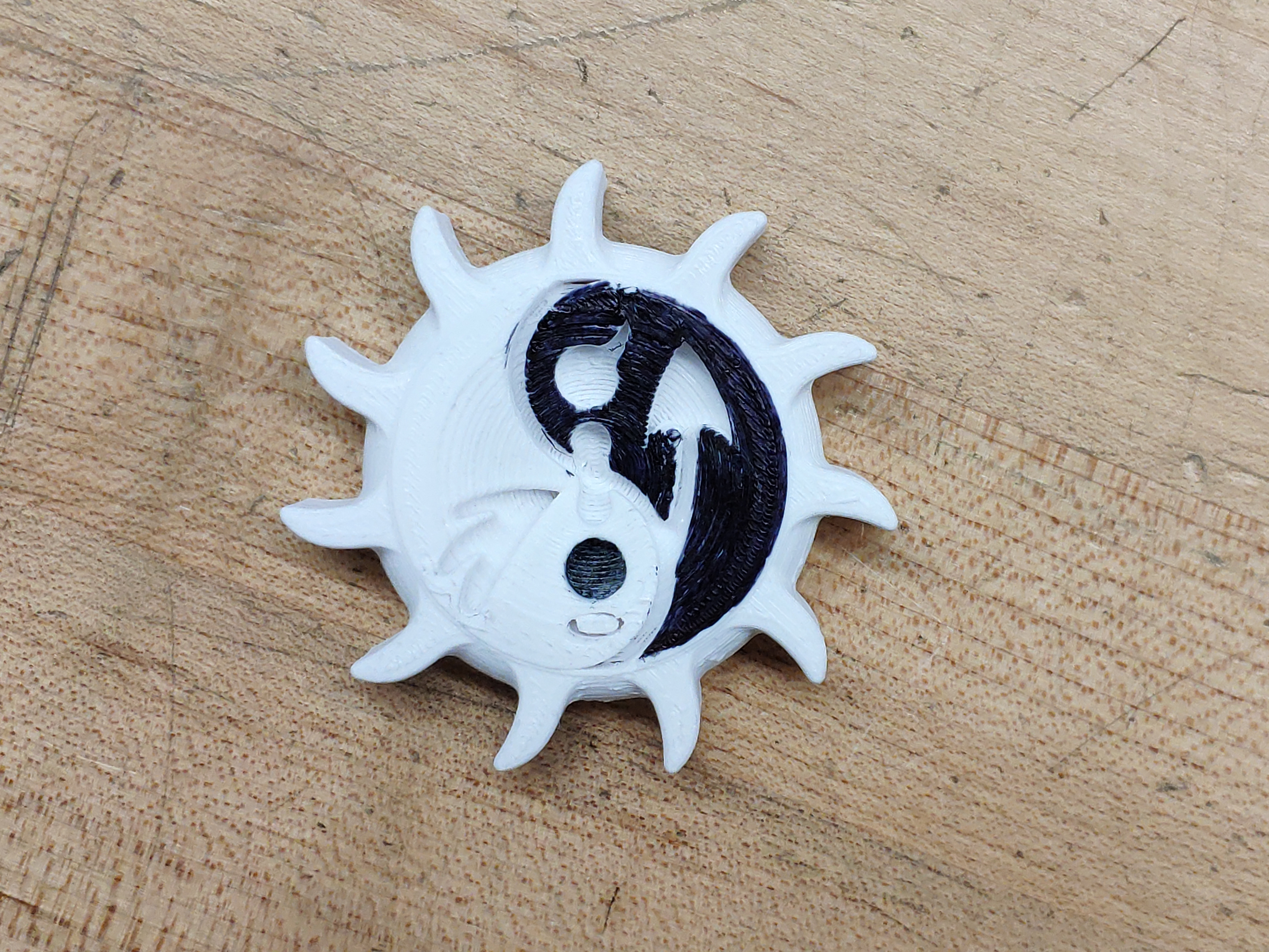 Yin and Yang (Devil and Angel) Maker Coin