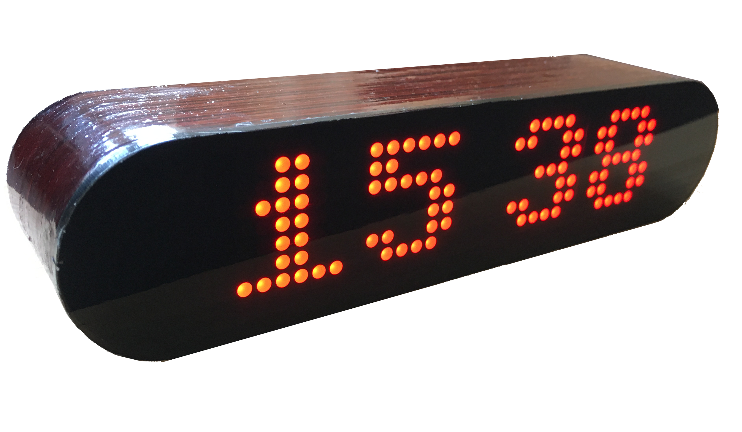 LW-Clock (Clock, Weather, temperature, humidity, atmospheric pressure, creeping line, remote monitoring)