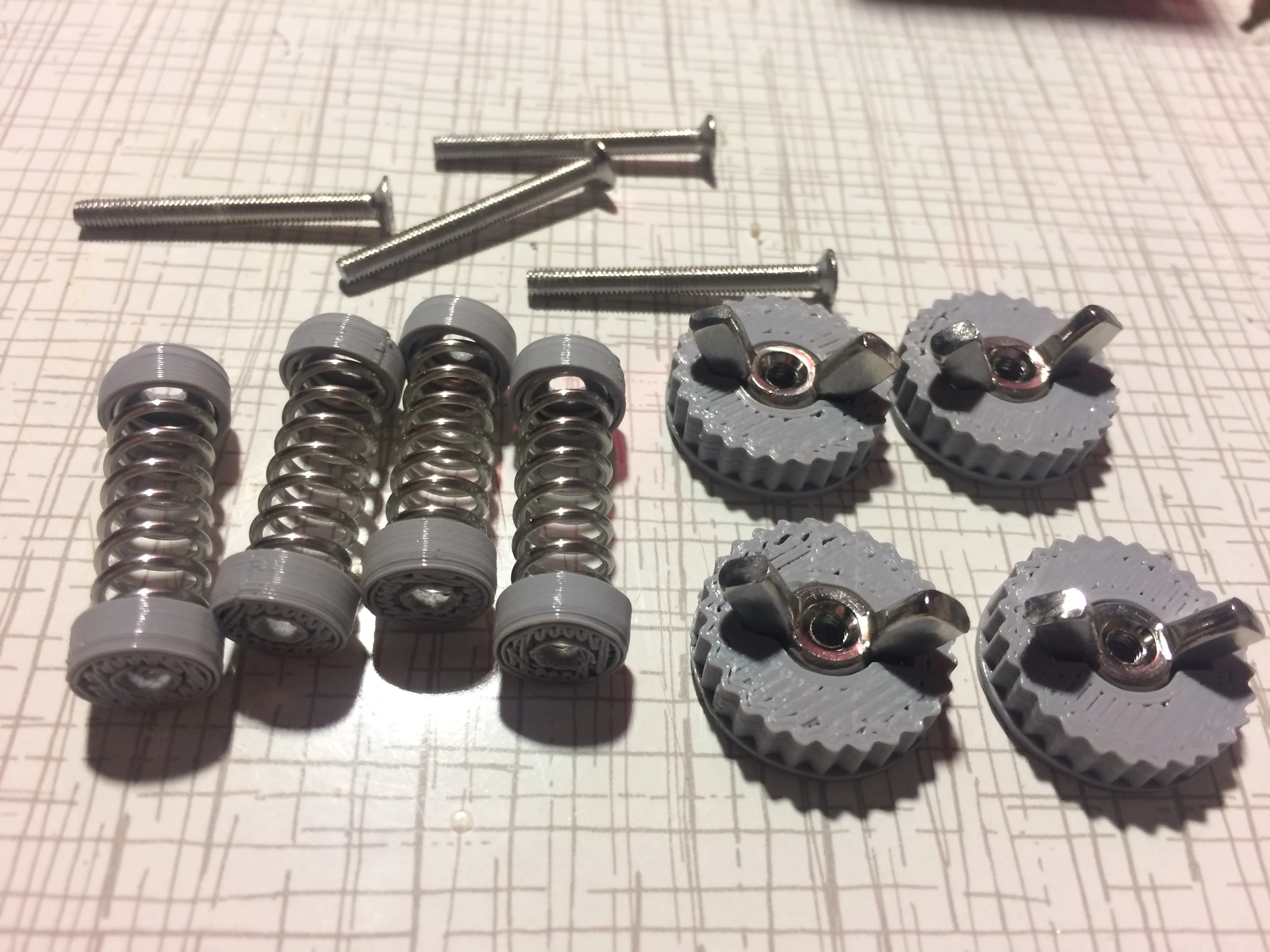 Anet A6 Table nut and cover spring