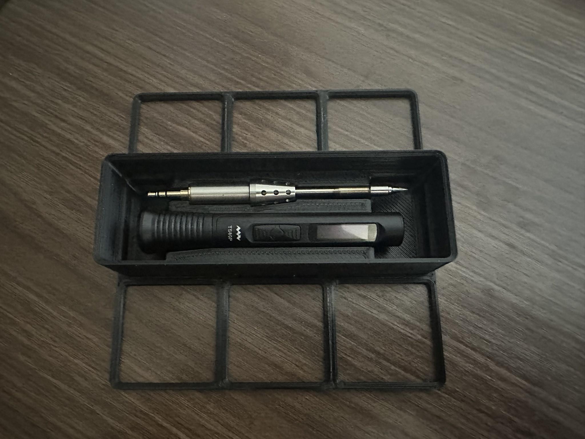 Miniware TS80P Gridfinity 1x3 container