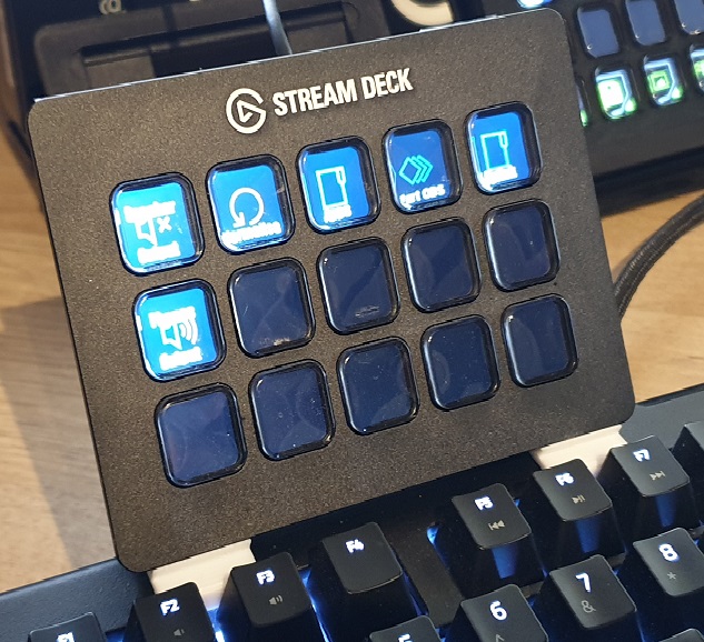 Stream Deck Keyboard Mount (Razer Black Widow Chroma v1&2)