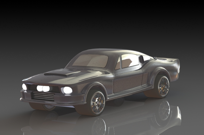1967 Ford Mustang GT500 (Eleanor) (Modificado)