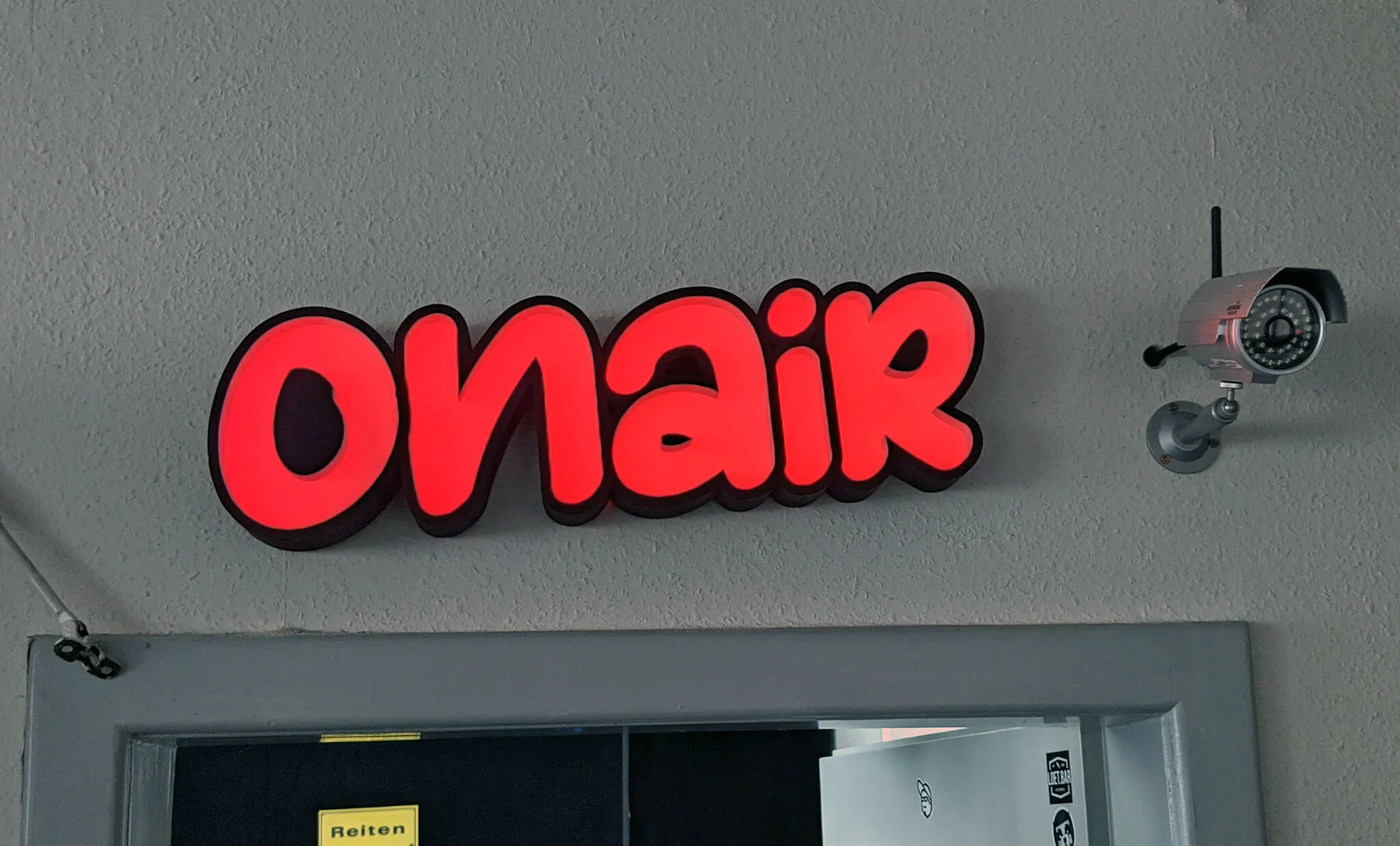 On Air Sign