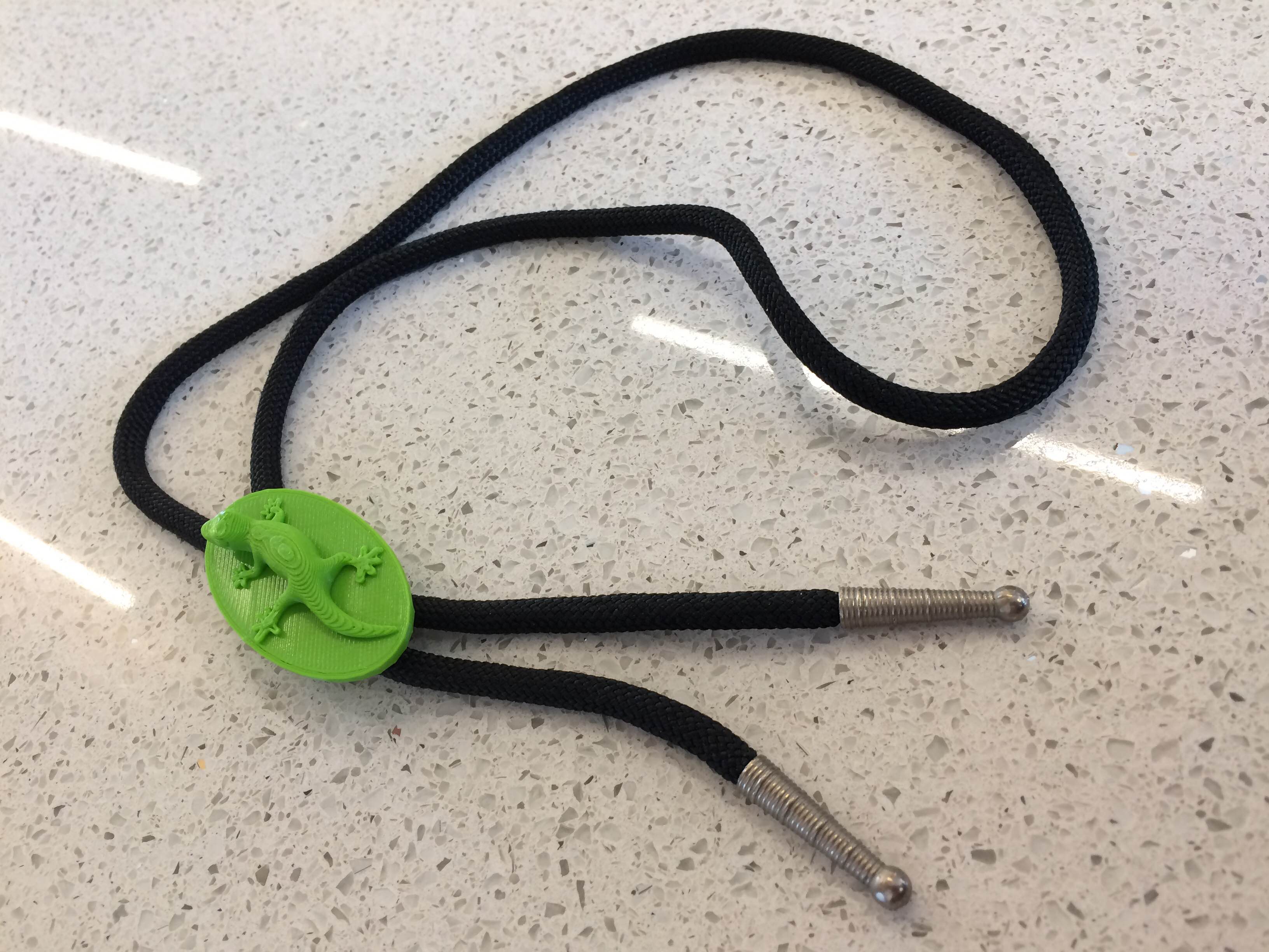 Gecko Bolo Tie