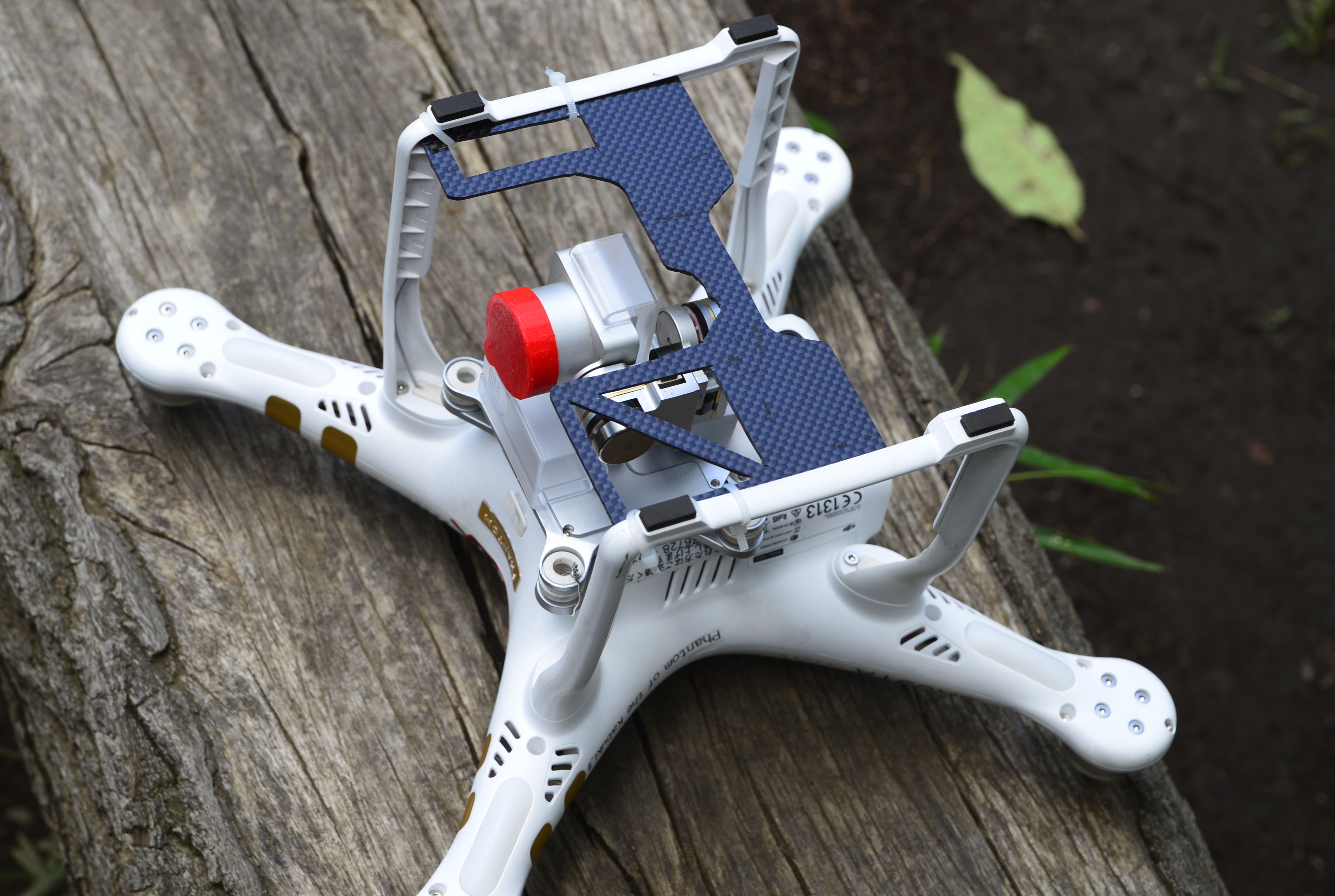 DJI Phantom 3 gimbal camera guard template