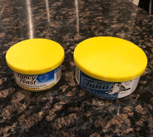 Cat Food Can Lids