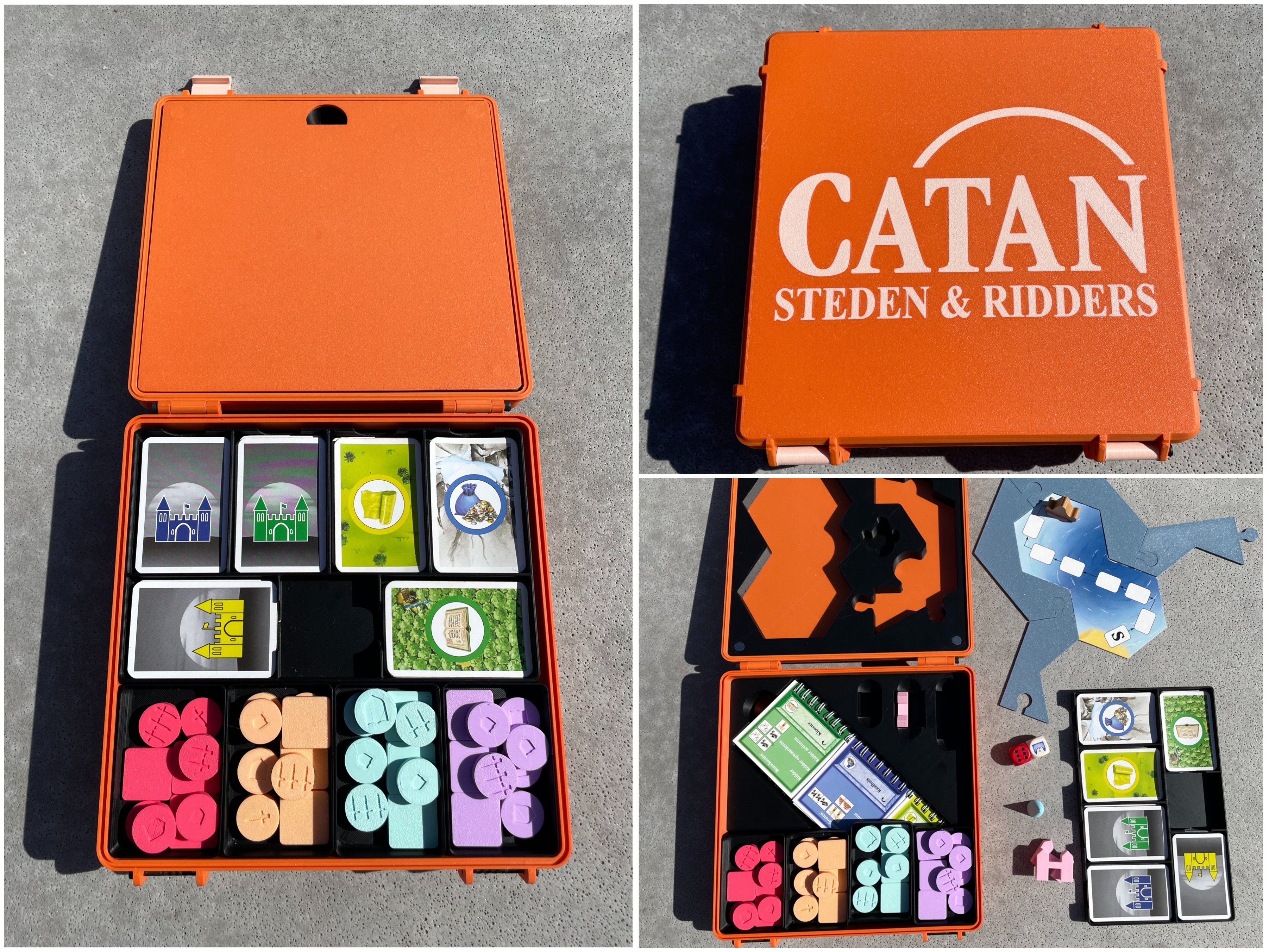 Catan Cities And Knight Expansion Box (English Version Included)