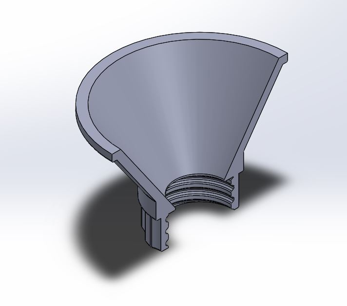 Threaded Bottle Funnel