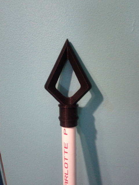 Finial Diamond (for PVC Halloween Fence)