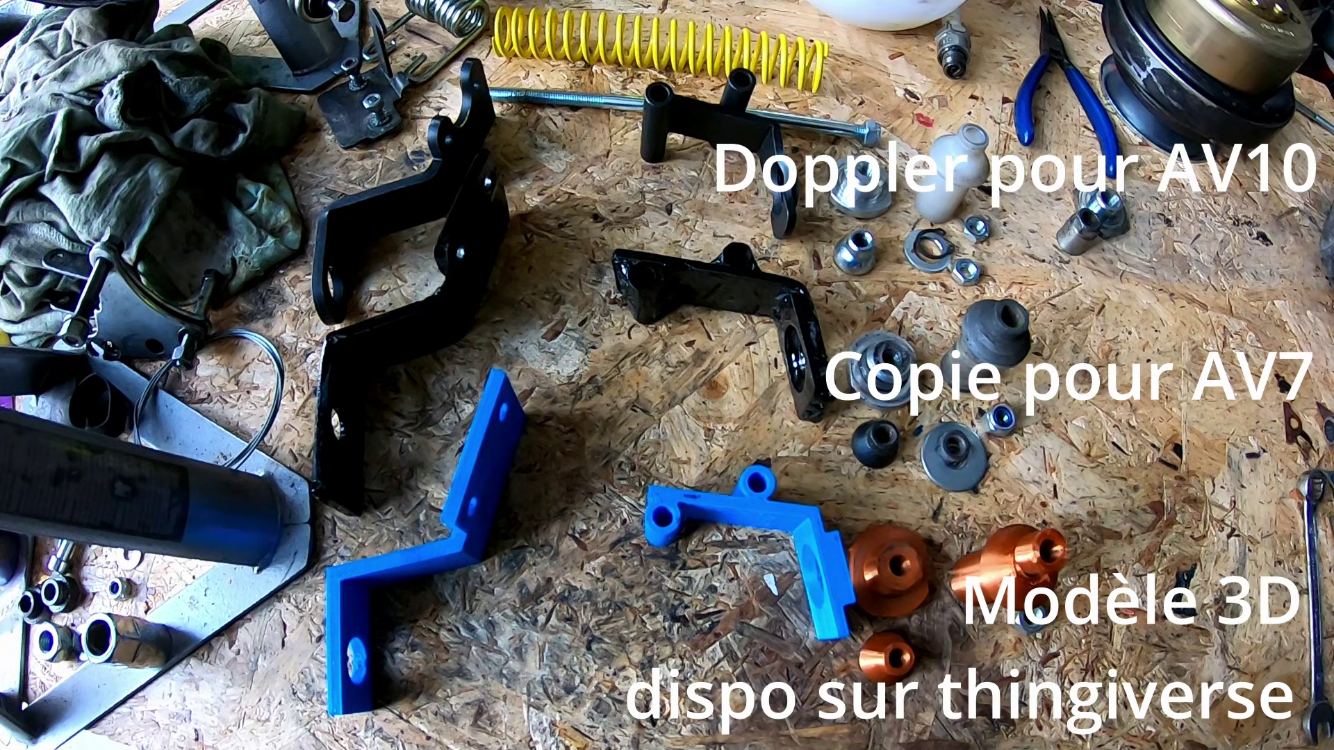 DIY Ressort Doppler Motobecane AV7