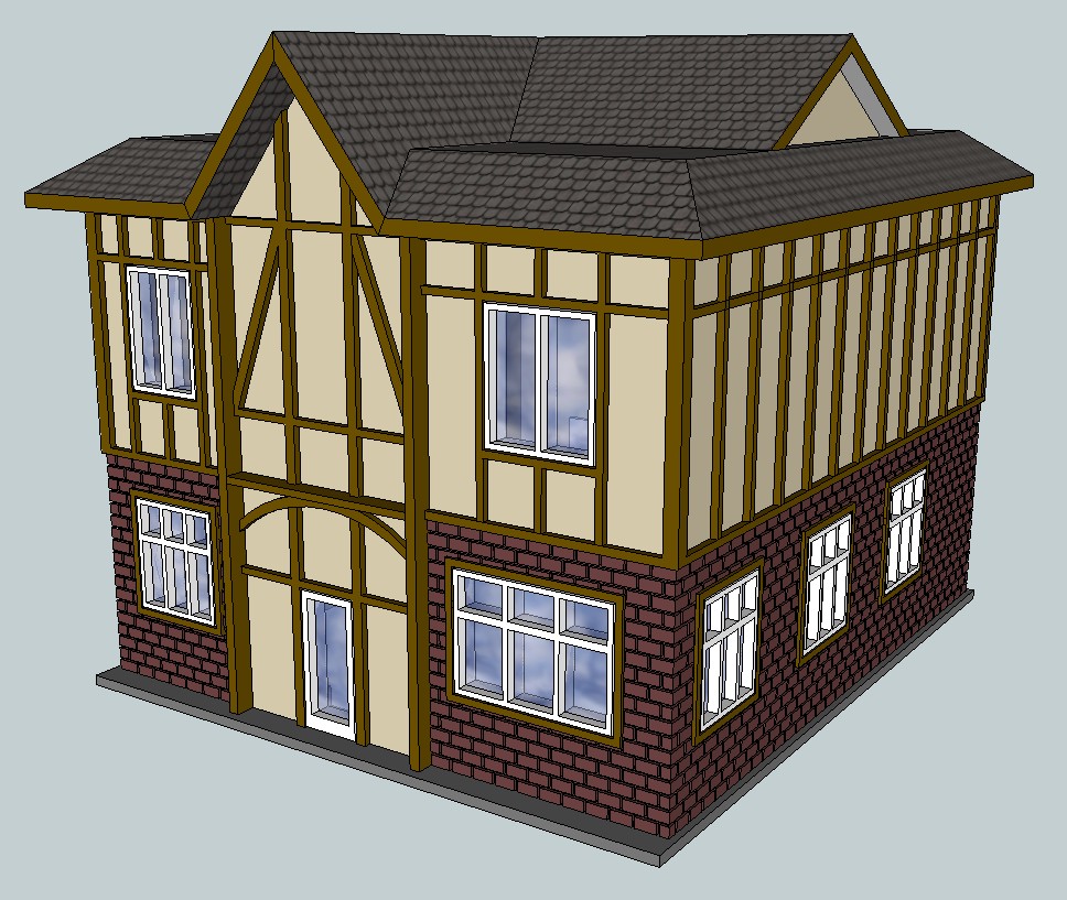 HO Scale British Pub