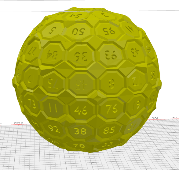 100 sided dice