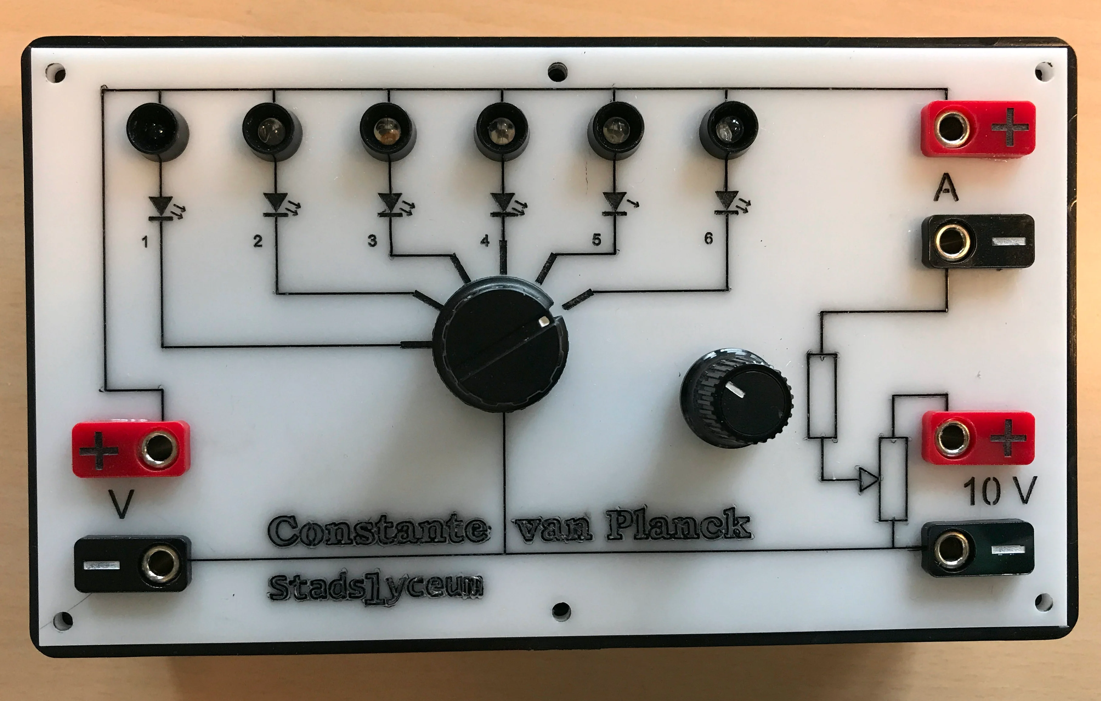 Constante van Planck met LEDs
