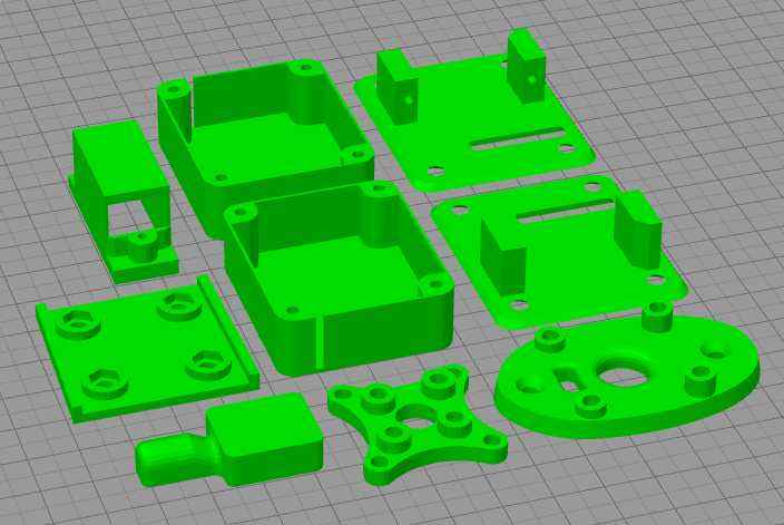 My Lidl Glider Part List