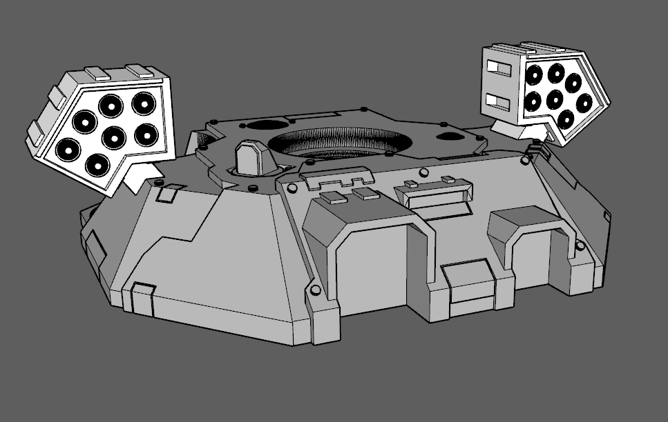 Repulsor Frag Launchers