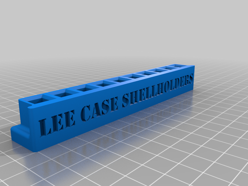 Lee Case Shellholders Base
