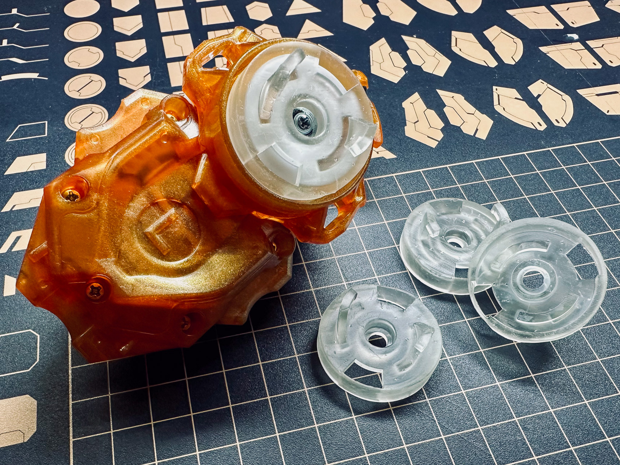 Beyblade DB Bearing Launcher Adapter ( For MFB )