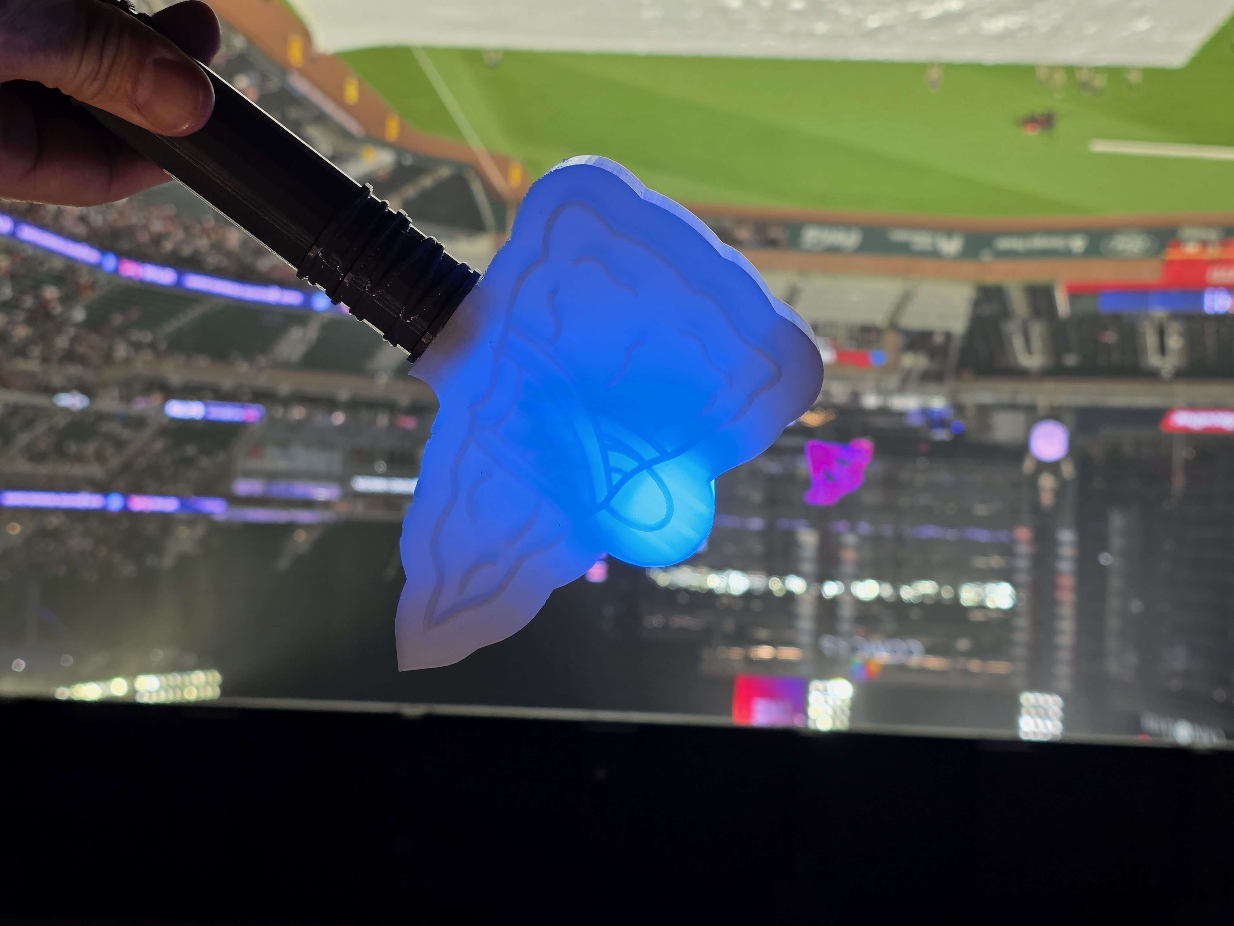 Light up Atlanta Braves Tomahawk