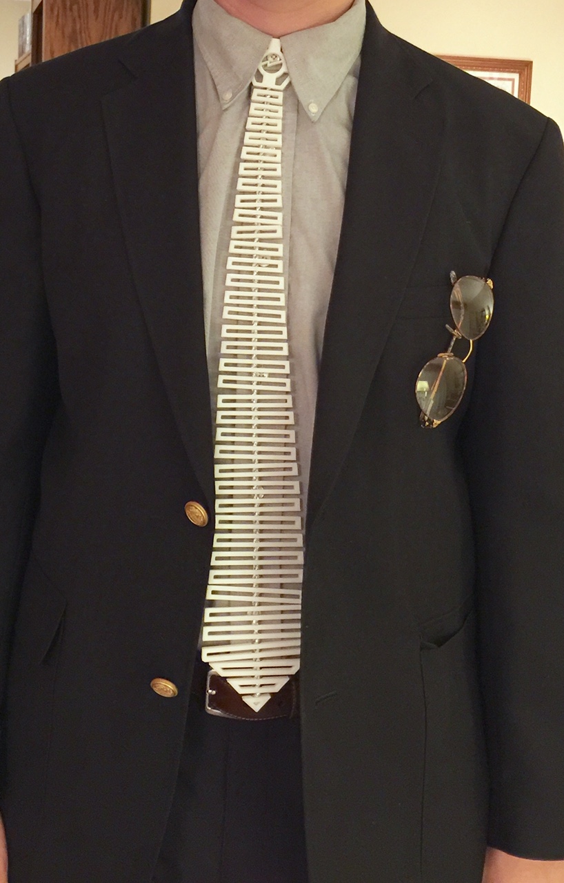 Remixed Laser Tie for 3D printing