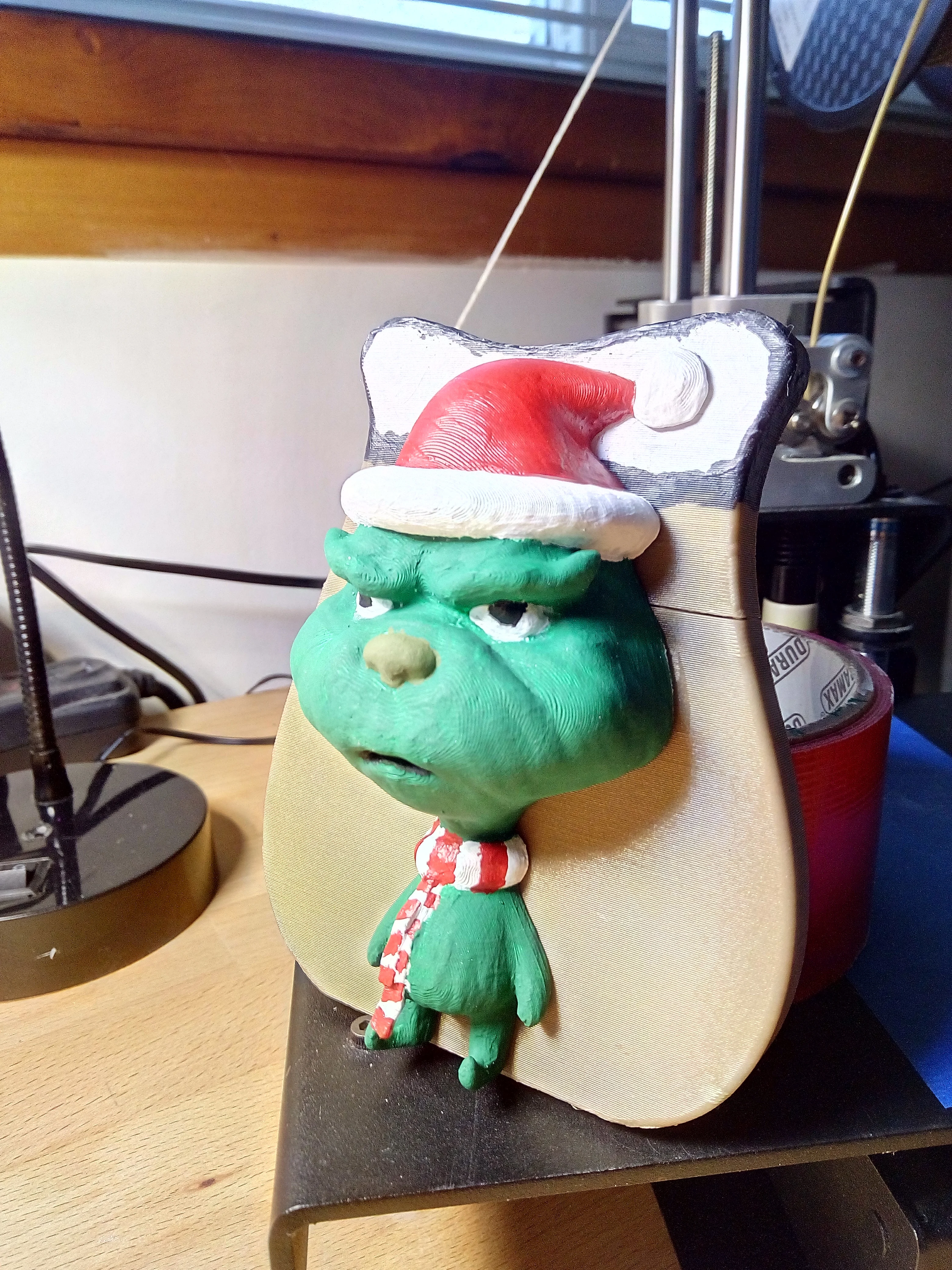 Grinch Gift Card Holder