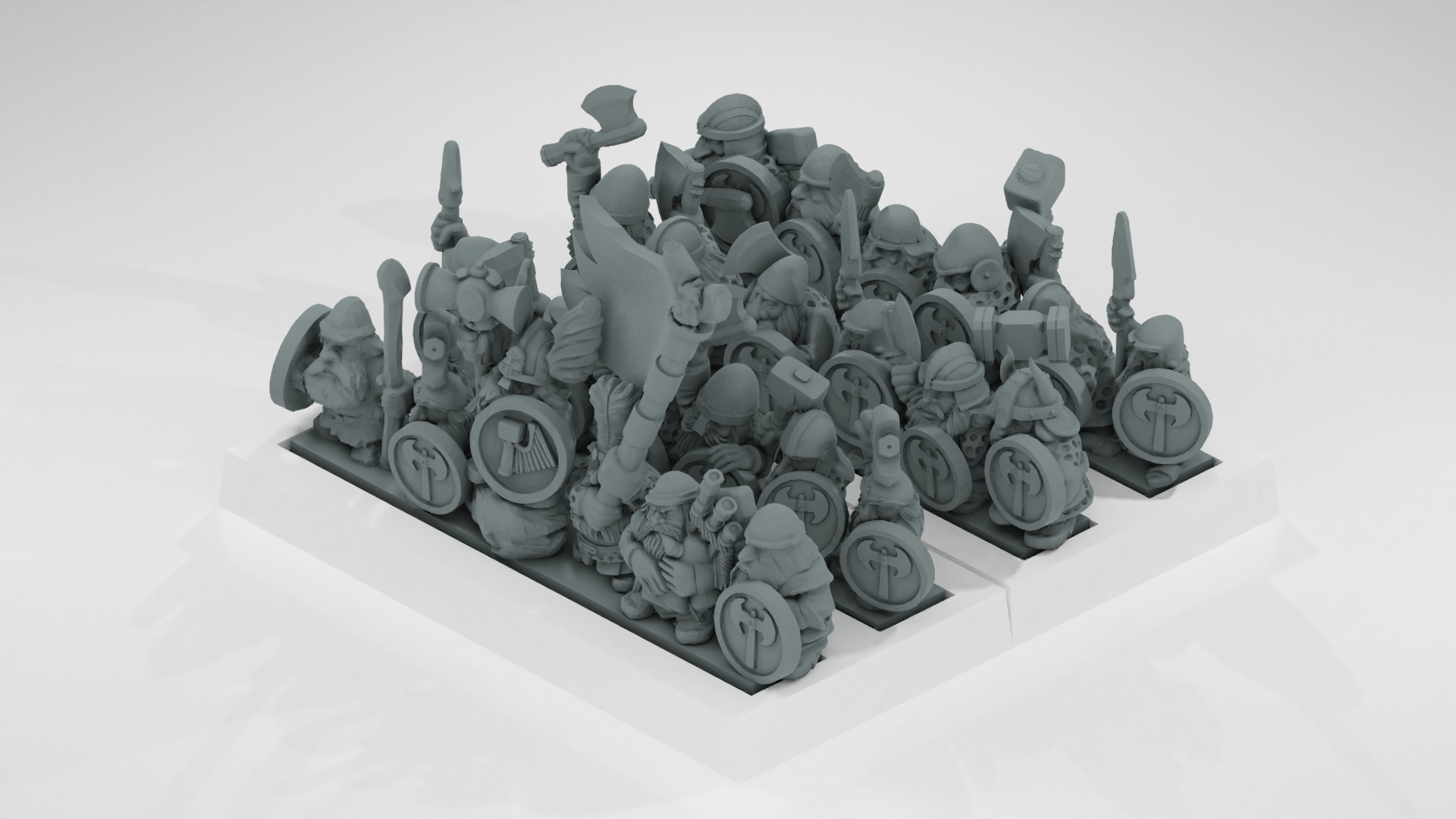 Warmaster Dwarfs Warriors