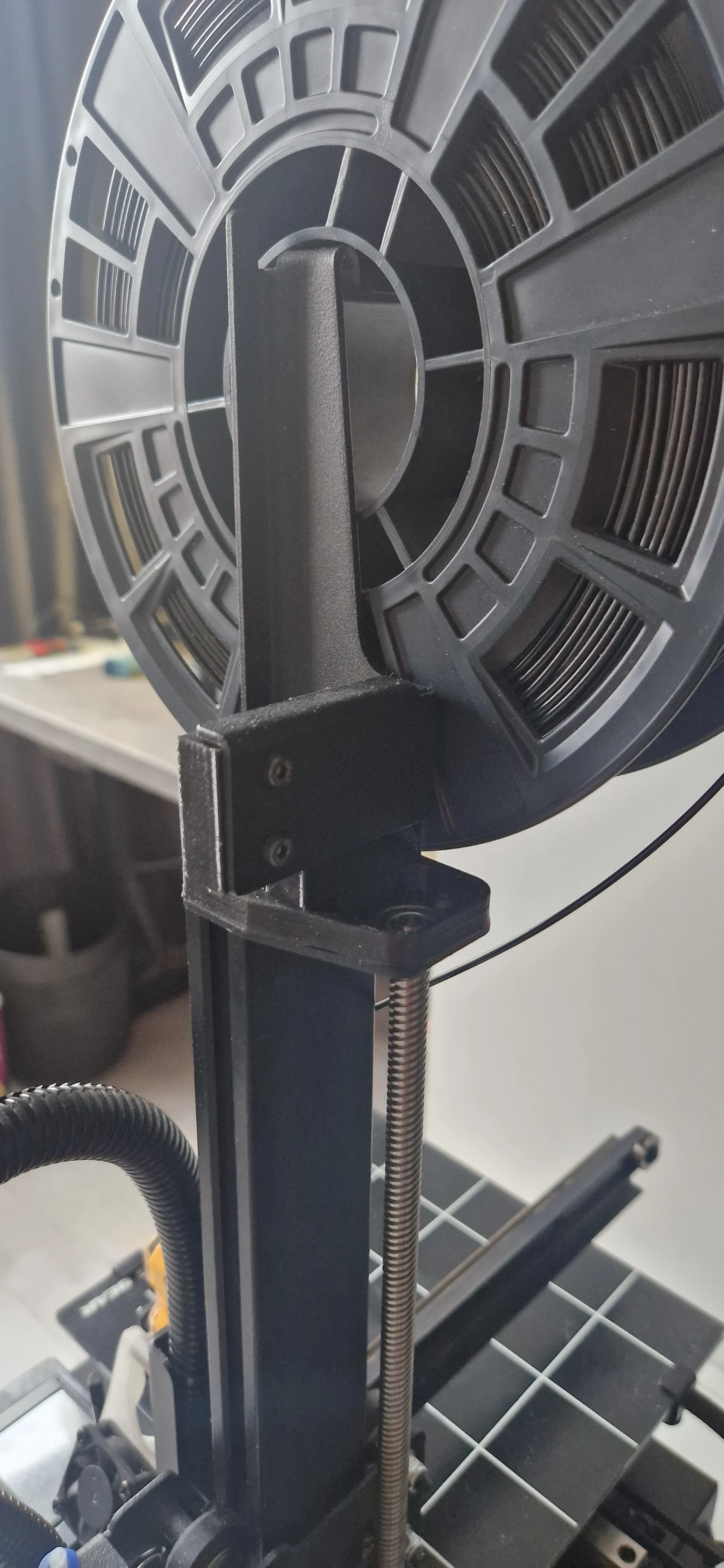 Top spool hanger adapter for Flying Bear Aone 2