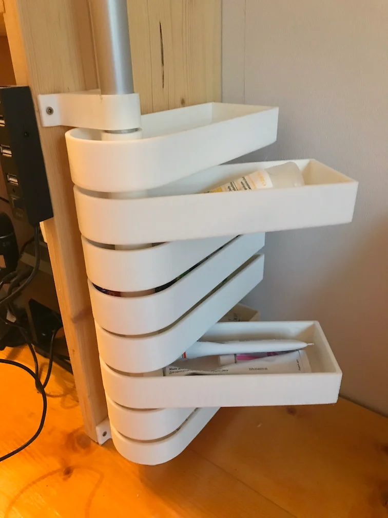 Pivot Shelf for 20 mm Aluminium Pin