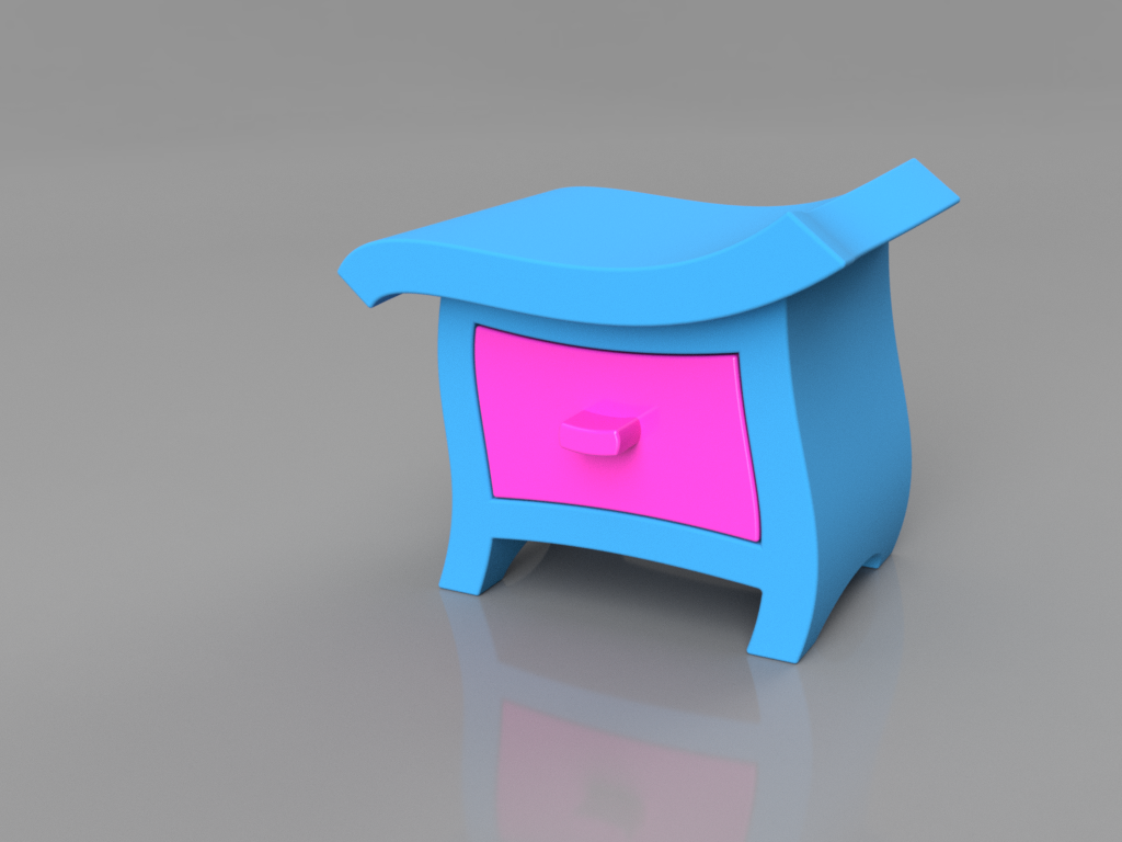 Wonkey Bedside Table