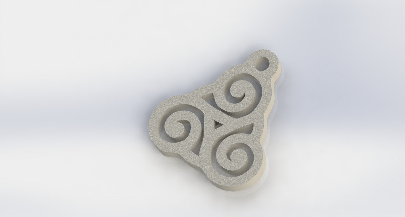 Triskel keychain
