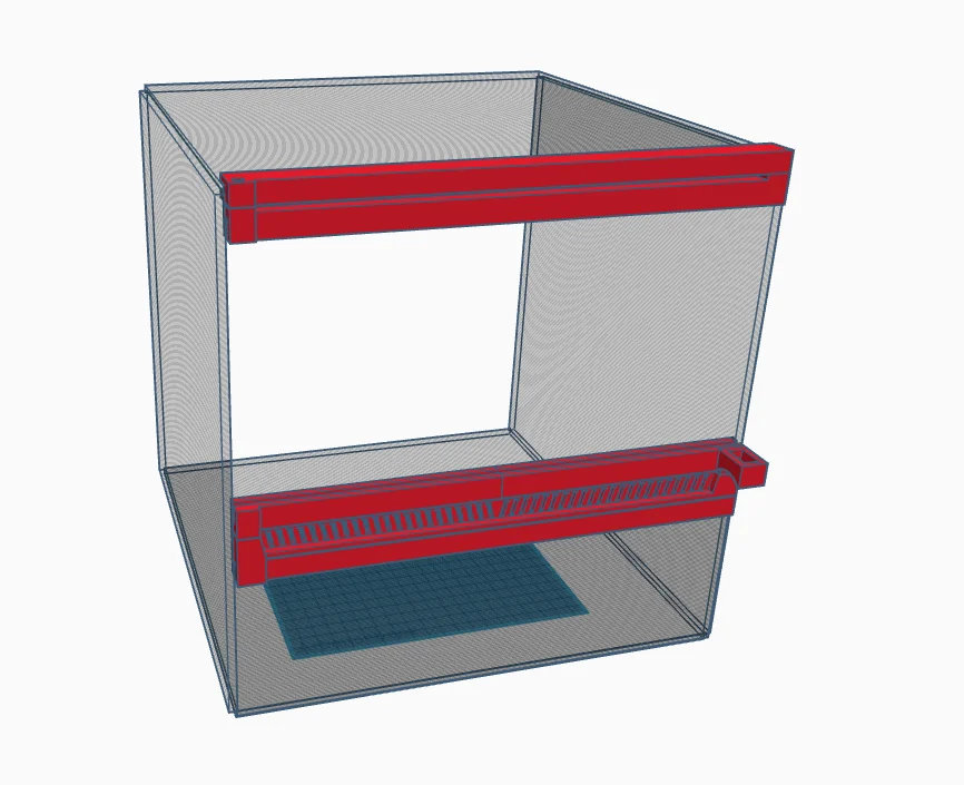 Terrarium Door Hinge
