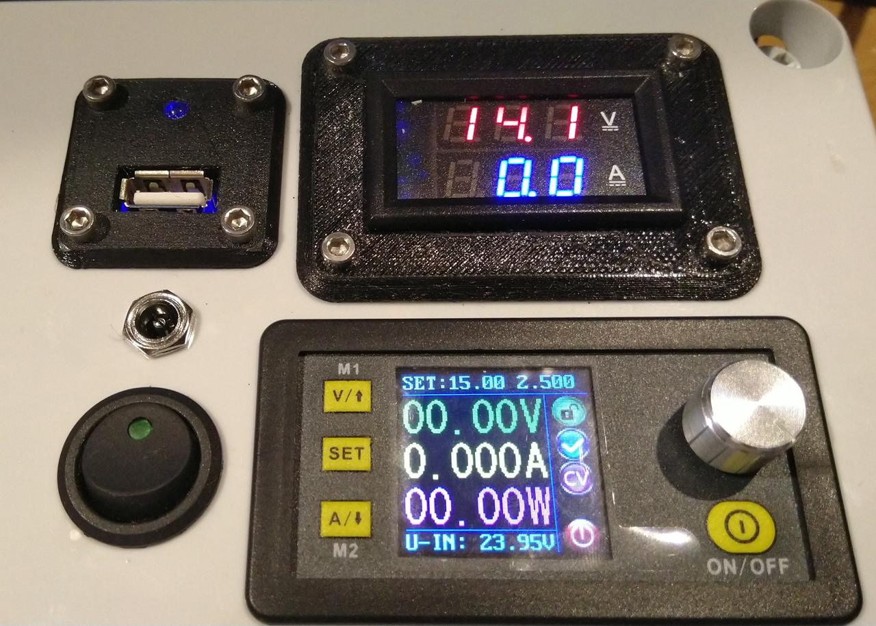 USB Type A breakout panel mount.