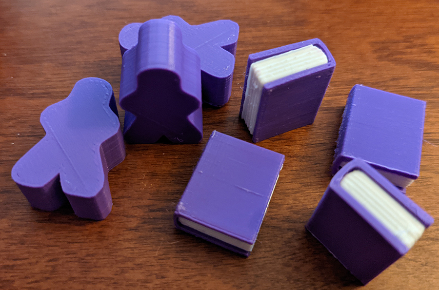 Player Pieces for Alma Mater