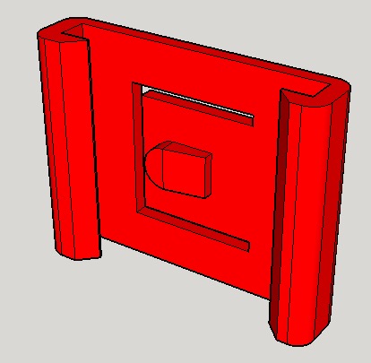 Guide plastique intérieur de glissière pour siège VW Volkswagen Golf 1