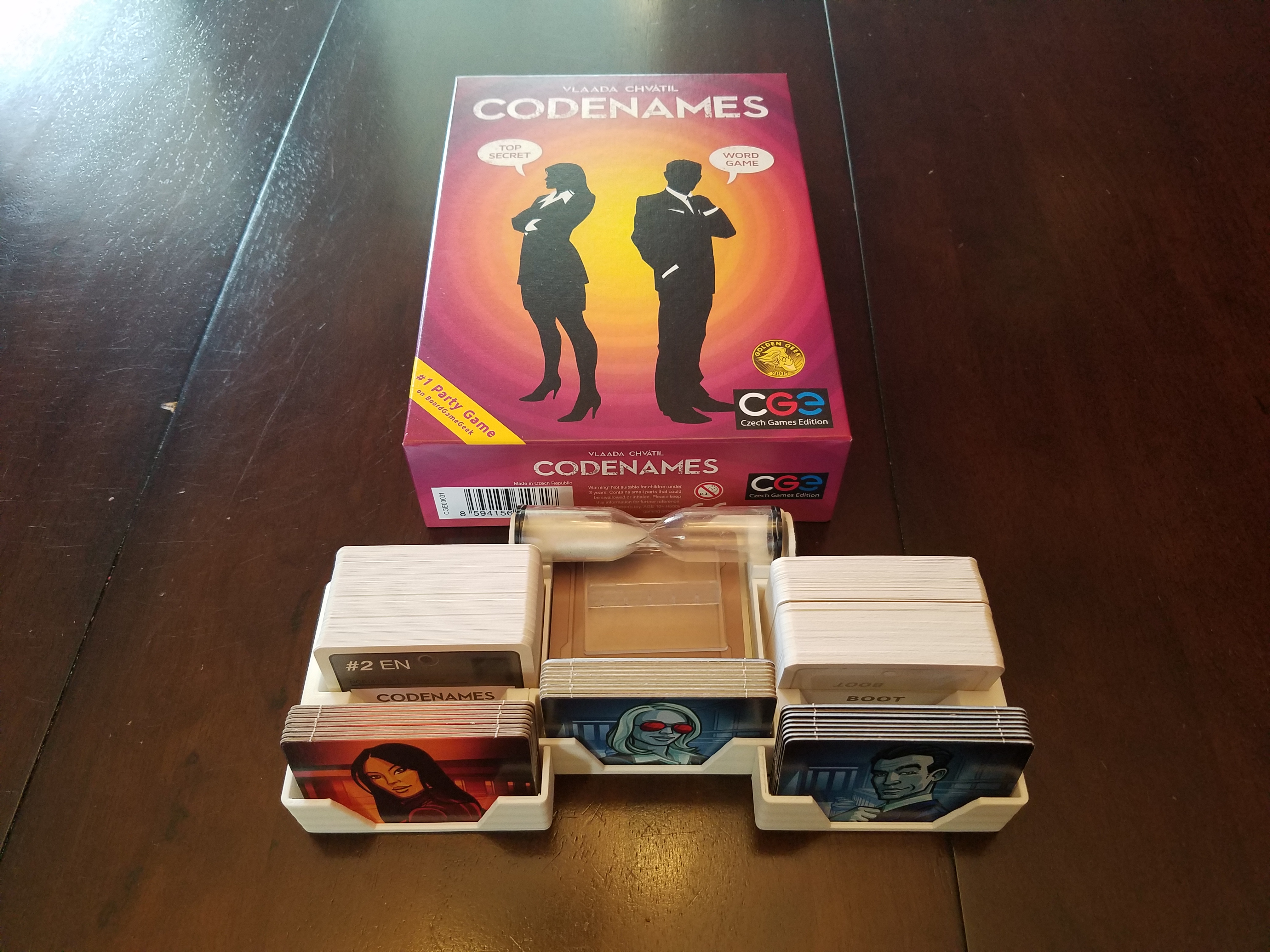 Codenames Organizer and Play Aid