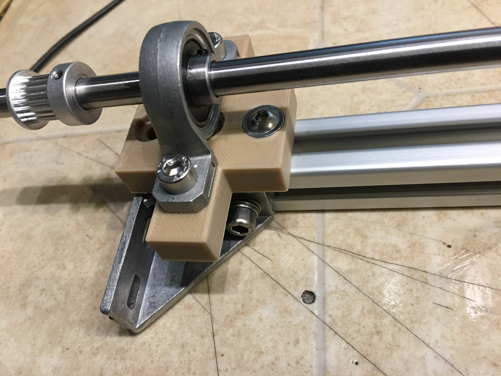 Bearing Mount CNC Laser 3D Printer Mount Linear