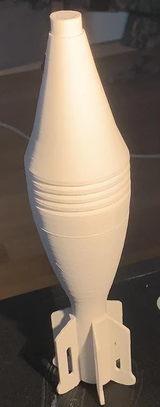 M49 Shell for US M6 60mm Mortar