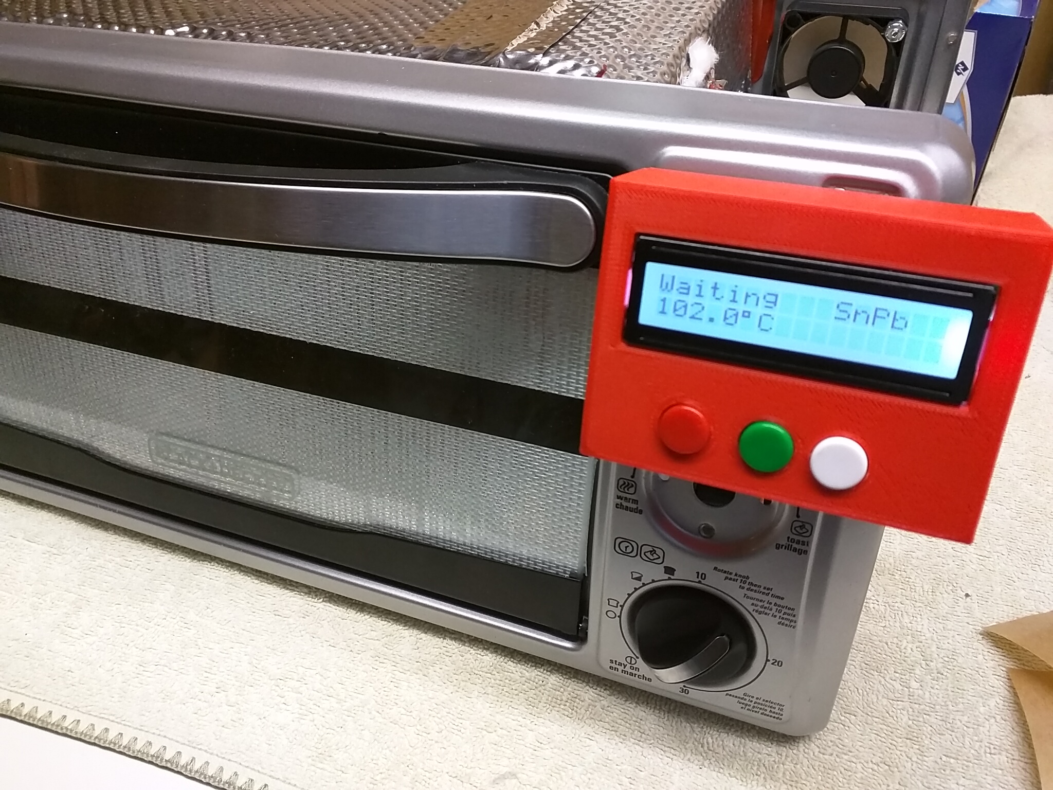 Reflow Oven Controller Box