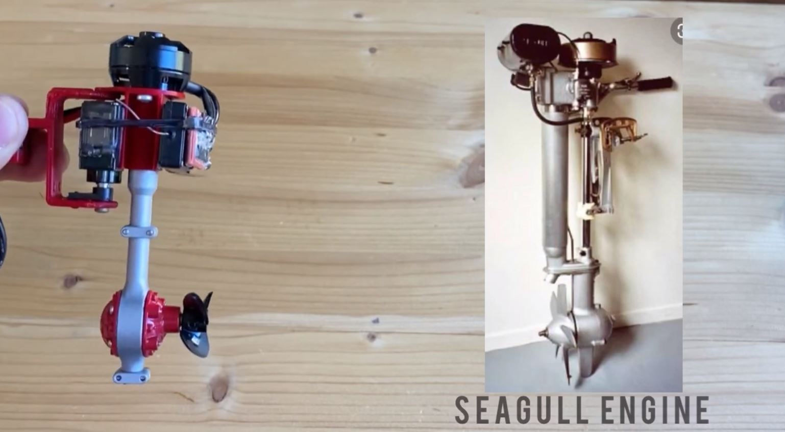 RC outboard Motor WPL D12