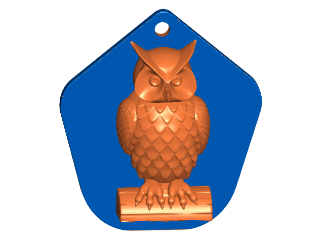 Wind Chime Upgrade – 3d Owl Sail – Wind Catcher