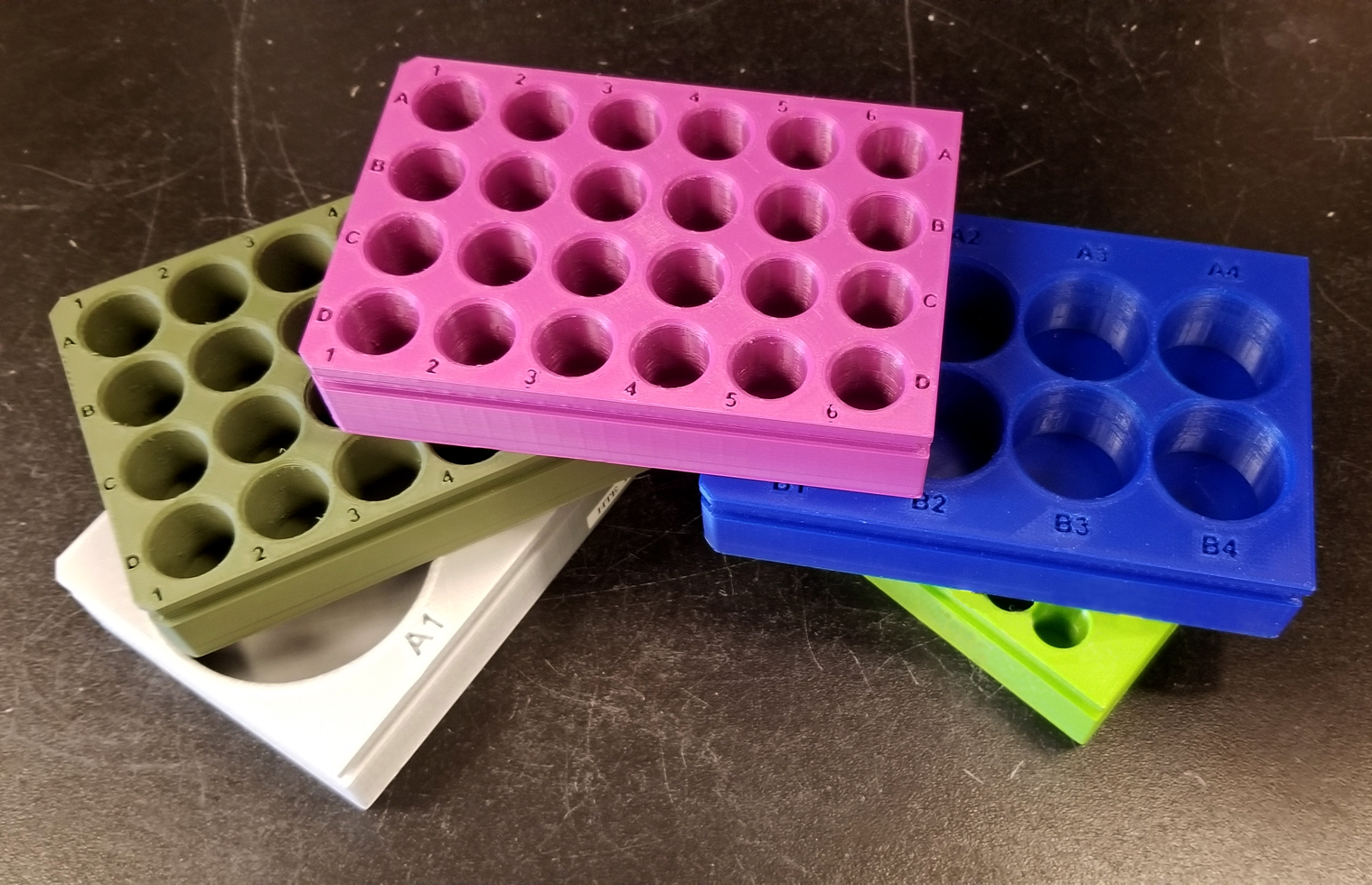 Miscellaneous vial plates