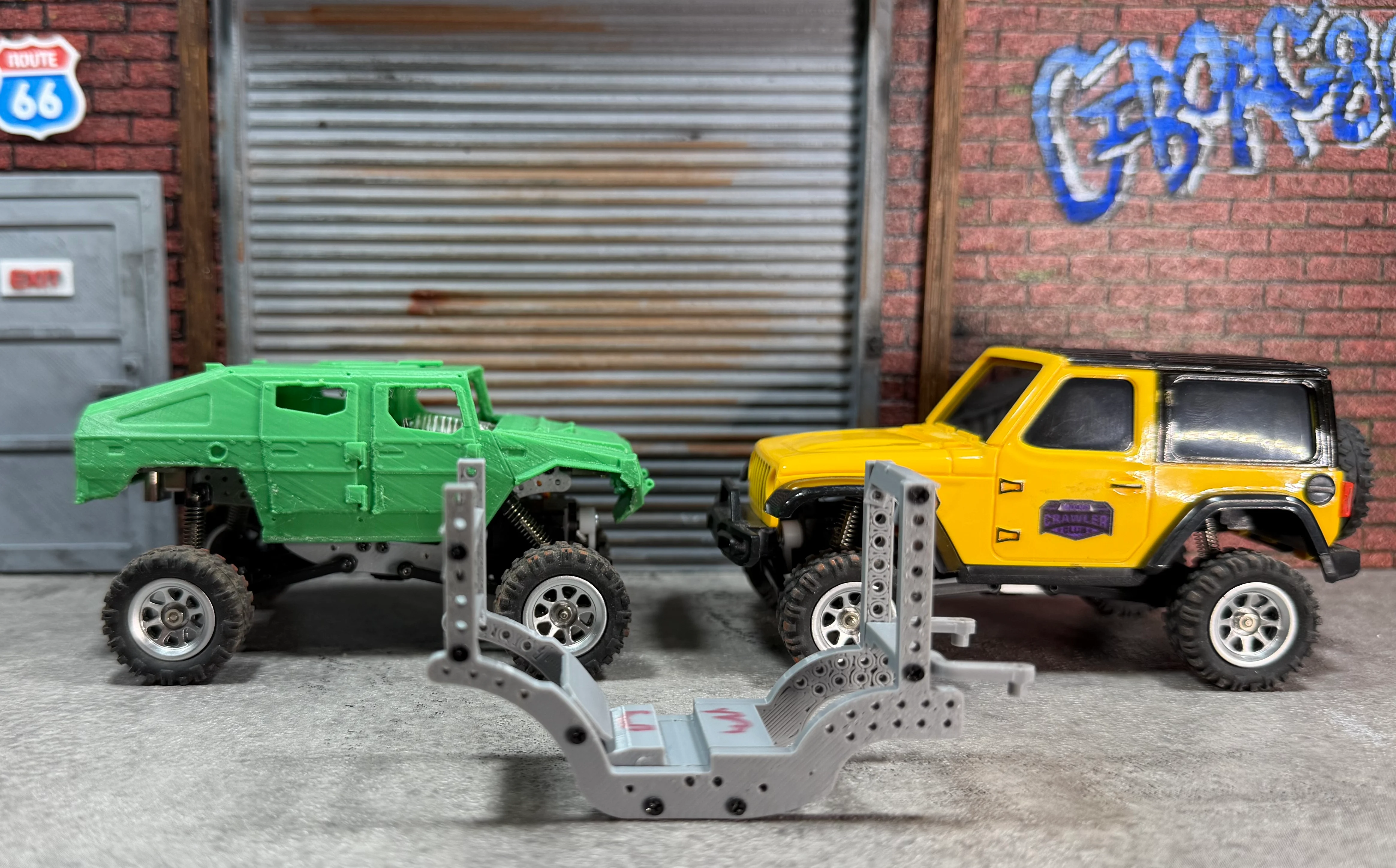 Jailbait Chassis Flex LCG Chassis / Jiabaile 3601