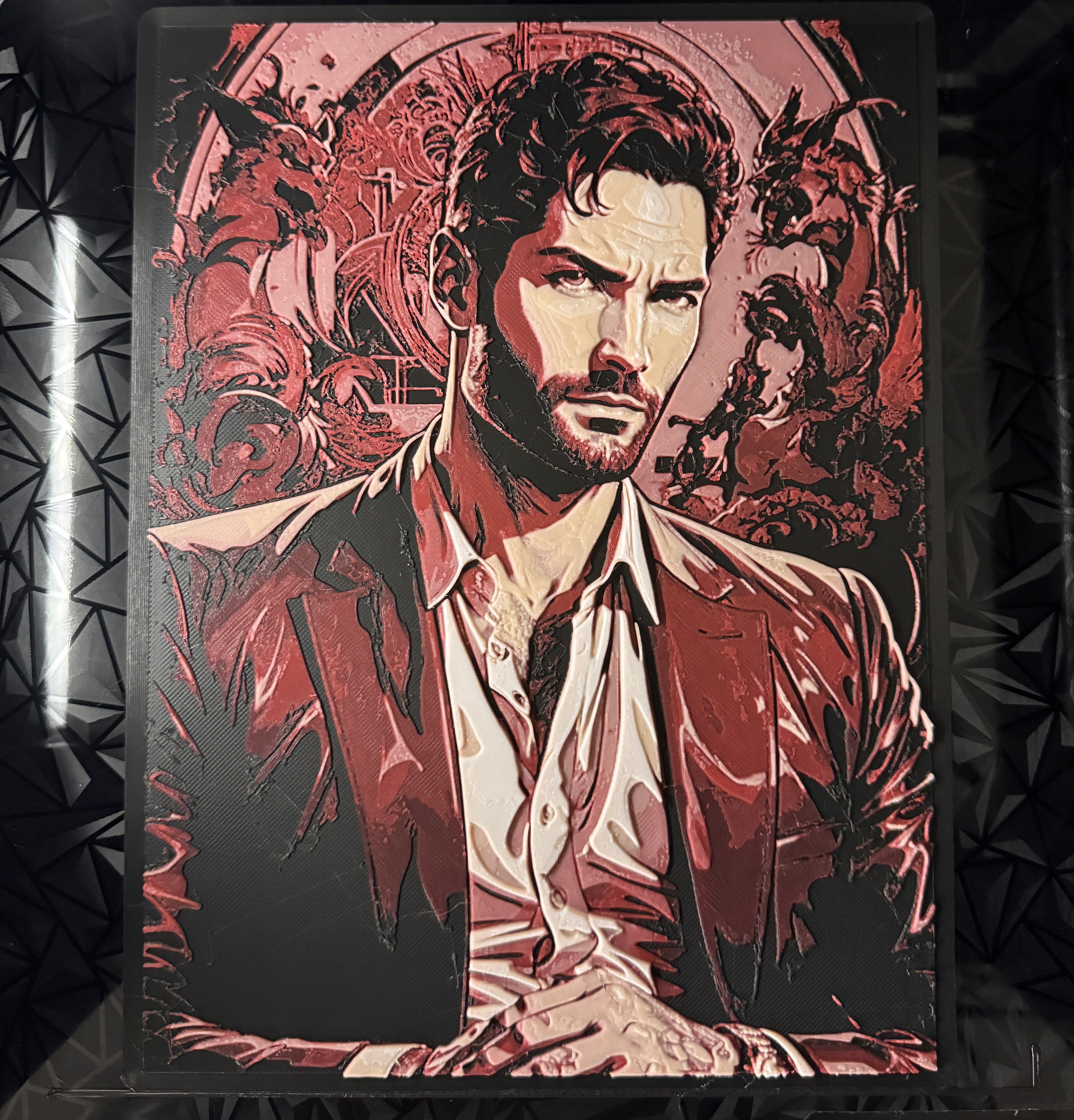 Lucifer Morningstar - Hueforge Print
