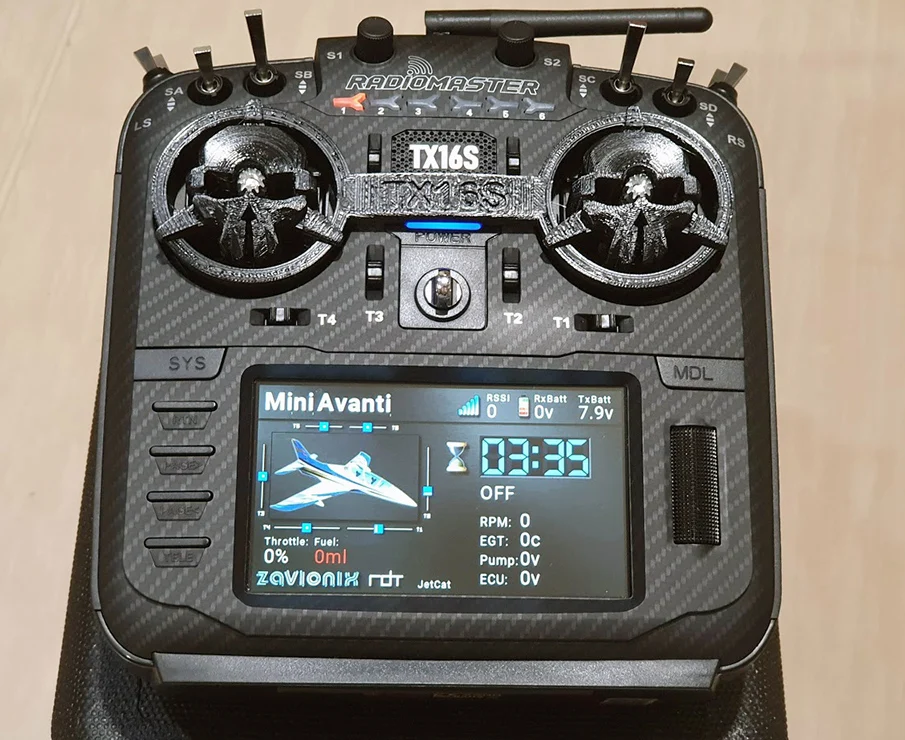 Radiomaster TX16S - Rotor Riot Gimbal Protector