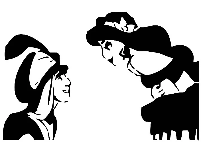 Aladdin stencil